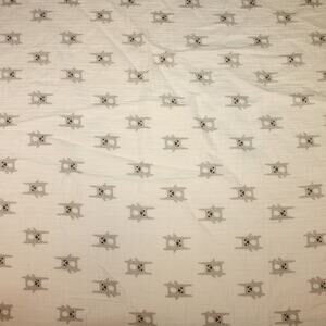 Aden Cotton Muslin Fitted Crib Sheet Bunny Good condition